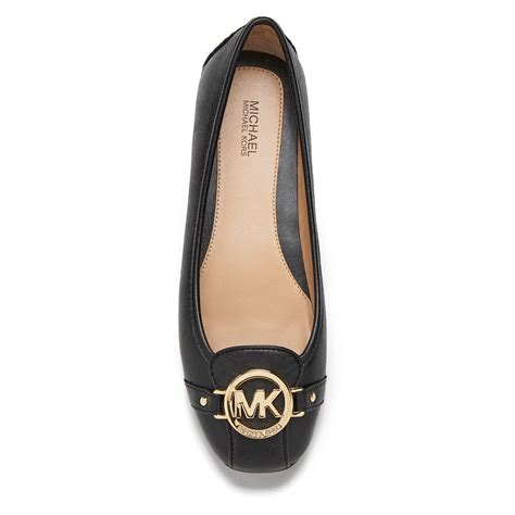 michael kors shoes men black|Michael Kors black flats 8m.